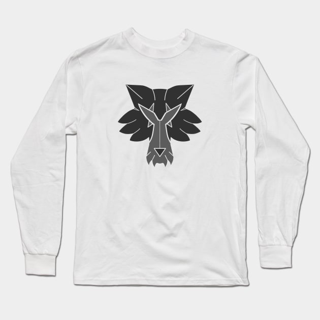 Wolf Design V2 Long Sleeve T-Shirt by ZRM 